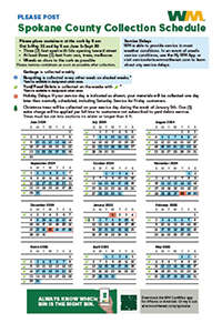 Click here to download - Even Week Collection Calendar