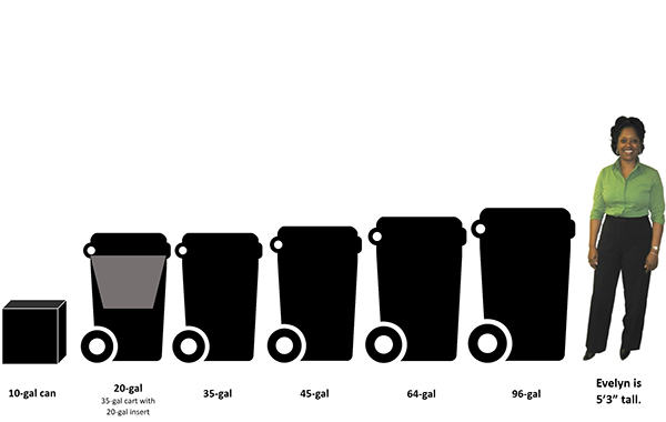 Spokane Valley Cart Sizes