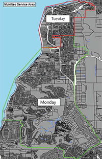 Service Day Map - Click here